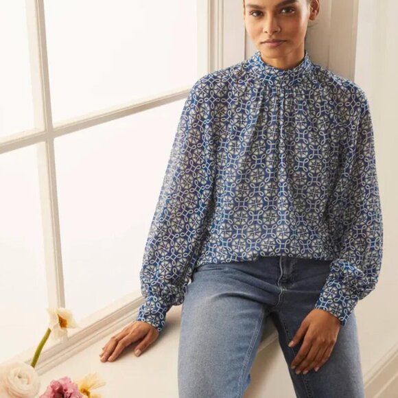 Boden Harriet Nautical Top - Picture 1 of 6